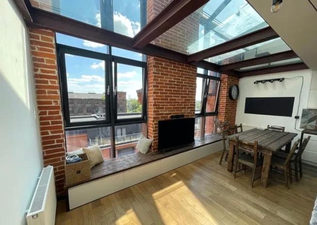 Apartament Wyjątkowy 2-poziomowy klimatyzowany loft Łódź Zewnętrze zdjęcie